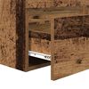 vidaXL Badkamerkast met lade Oud Hout 41 x 38,5 x 45 cm Bewerkt hout