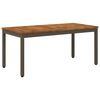 vidaXL Salontafel Natuurlijk en Koffie 50 x 100,5 x 45 cm