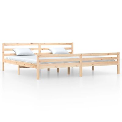 vidaXL Bedframe massief hout 180x200 cm