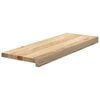 vidaXL Traptreden 16 st 70x30x2 cm onbehandeld massief eikenhout