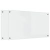 vidaXL Keukenachterwand 2 st Transparant 90 x 50 cm gehard glas
