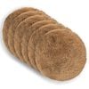 vidaXL Kussen met kussen HEERLEN 6 st Taupe PV Fleece