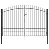 vidaXL Dubbele Poort WOERDEN 299,5 x 249,5 cm Staal Vergrendelbaar