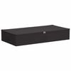 vidaXL Opbergbox Nonwoven stof 100 x 50 x 18 cm 90 l Antraciet