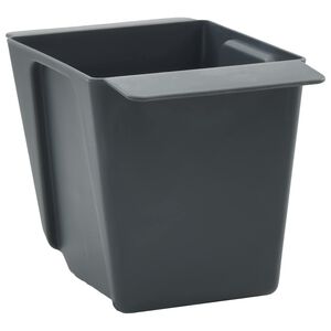 vidaXL Bloembakken voor Euro-pallets 24 st Grijs 13,5 x 9 x 9,5 cm