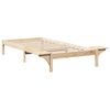 vidaXL Bedframe Naturel 90 x 190 cm Massief grenenhout