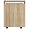vidaXL Bureaukastje 60x45x60 cm bewerkt hout sonama eikenkleurig