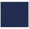 vidaXL Verzwaringsdeken 200x225 cm 13 kg stof blauw