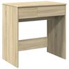 vidaXL Kaptafel met spiegel 73x46,5x120 cm sonoma eikenkleurig