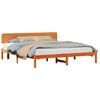 vidaXL Bedframe Wasbruin 180 x 200 cm Massief grenenhout