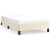 vidaXL Bedframe kunstleer cr&egrave;mekleurig 80x200 cm