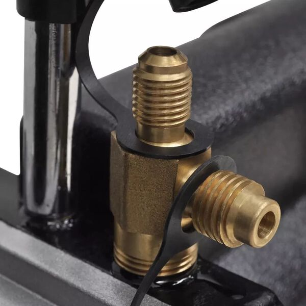 vidaXL Vacu&uuml;mpomp 50 L/min met 2-voudige manometerset