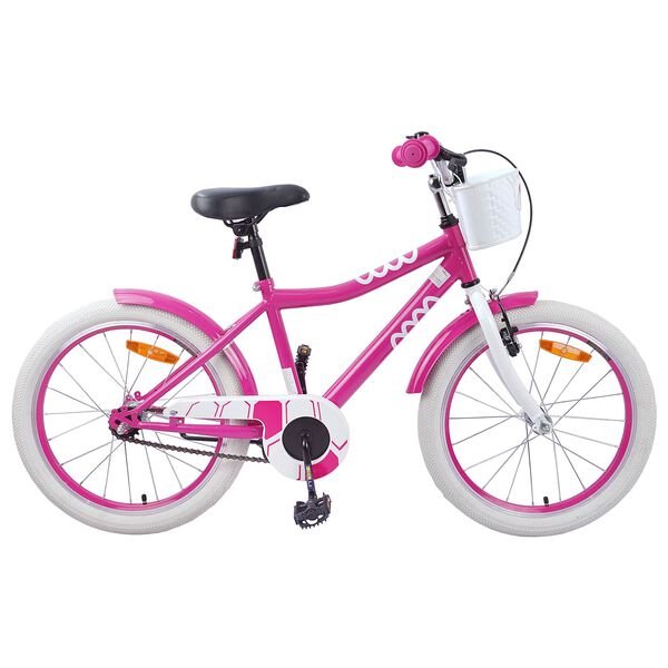 vidaXL Kinderfiets 20 Inch voor 6-11 jaar oud Roze