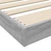 vidaXL Vloer bedframe Grijs Sonoma 86,5 x 190 cm Bewerkt hout