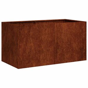 vidaXL Plantenbak Roestig 80 x 40 x 40 cm