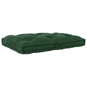 vidaXL Pallet Sofa Kussen Groen 120 x 80 x 12 cm Stof