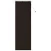 vidaXL Jaloezie Donkerbruin 75 x 250 cm 35 mm Massief Paulowniahout