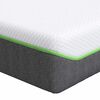 vidaXL Matras Wit en Grijs 90 x 200 cm Jacquard stof