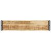 vidaXL Wandtafel 150x30x75 cm ruw mangohout