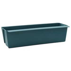 vidaXL Bloembakken voor Euro-pallets 12 st Groen 36 x 13,5 x 9,5 cm