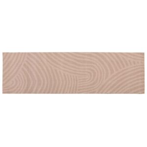 vidaXL Keuken Vloerkleed Taupe Scandinavisch 150 x 45 cm