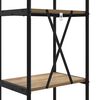 vidaXL Boekenkast Artisan Eiken 40 x 30 x 109 cm Bewerkt hout