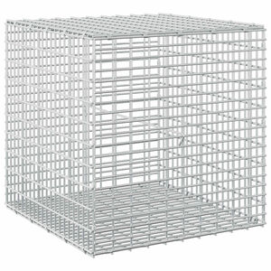 vidaXL Gabion met 5 mm Draad en 5x2,5 cm Gaas 50x50x50 cm