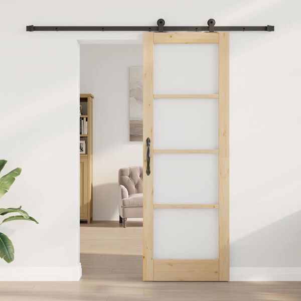 vidaXL Schuifdeur ORKDAL Naturel 73,5 x 211 cm