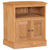 vidaXL Hoekkast 60x45x60 cm massief teakhout