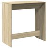 vidaXL Bartafel 102x50x103,5 cm bewerkt hout sonoma eikenkleur