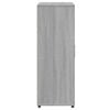 vidaXL Dressoir 60x31x84 cm bewerkt hout grijs sonoma eikenkleurig
