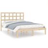 vidaXL Bedframe massief hout 120x190 cm