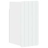 vidaXL Badkamer wandkast ZWOLLE Wit 30 x 31 x 63 cm Bewerkt hout