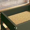 vidaXL Vogeleter Olijf Groen 80 x 28 x 13.5 cm Koudgewalst Staal