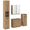 vidaXL Badkamermeubelset 4 st Artisan Eiken 64,5 x 33,5 x 59 cm