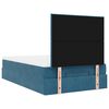 vidaXL Ottoman bed met matrassen en LED's 120x190cm fluweel