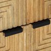 vidaXL Dressoir 60x33x75 cm massief mangohout bruin