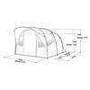 Easy Camp Tunneltent Edendale 400 4-persoons blauw