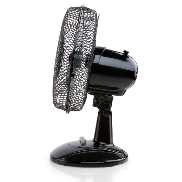 DOMO Tafelventilator 30 W 23 cm zwart
