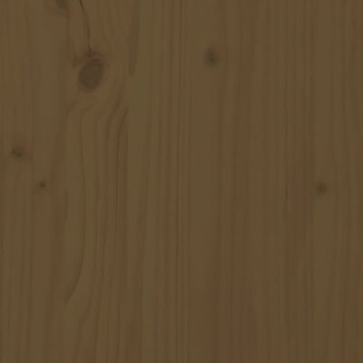vidaXL Salontafel 80x55x40,5 cm massief grenenhout honingbruin
