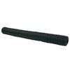 vidaXL Hexagon Hek 1,6 x 50 m PVC Groen