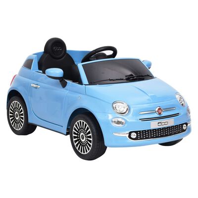 Briesje de elite Lionel Green Street vidaXL Kinderauto Fiat 500 elektrisch blauw online kopen | vidaXL.be