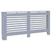 vidaXL Radiatorombouw 172x19x81,5 cm MDF antraciet