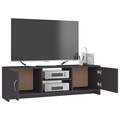 vidaXL Tv-meubel 120x30x37,5 cm bewerkt hout grijs