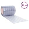 vidaXL Deurgordijn 300x2,6 mm 25 m PVC transparant