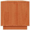 vidaXL TV-kast Waskleur Bruin 140 x 40 x 40 cm Massief grenenhout