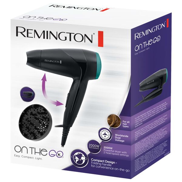 REMINGTON Reisf&ouml;hn On the Go D1500 2000 W