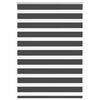 vidaXL Zebra rolgordijn 105x100 cm stofbreedte 100,9 cm zwart