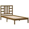 vidaXL Bedframe massief hout honingbruin 90x200 cm