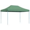 vidaXL Partytent inklapbaar pop-up 410x279x315 cm groen